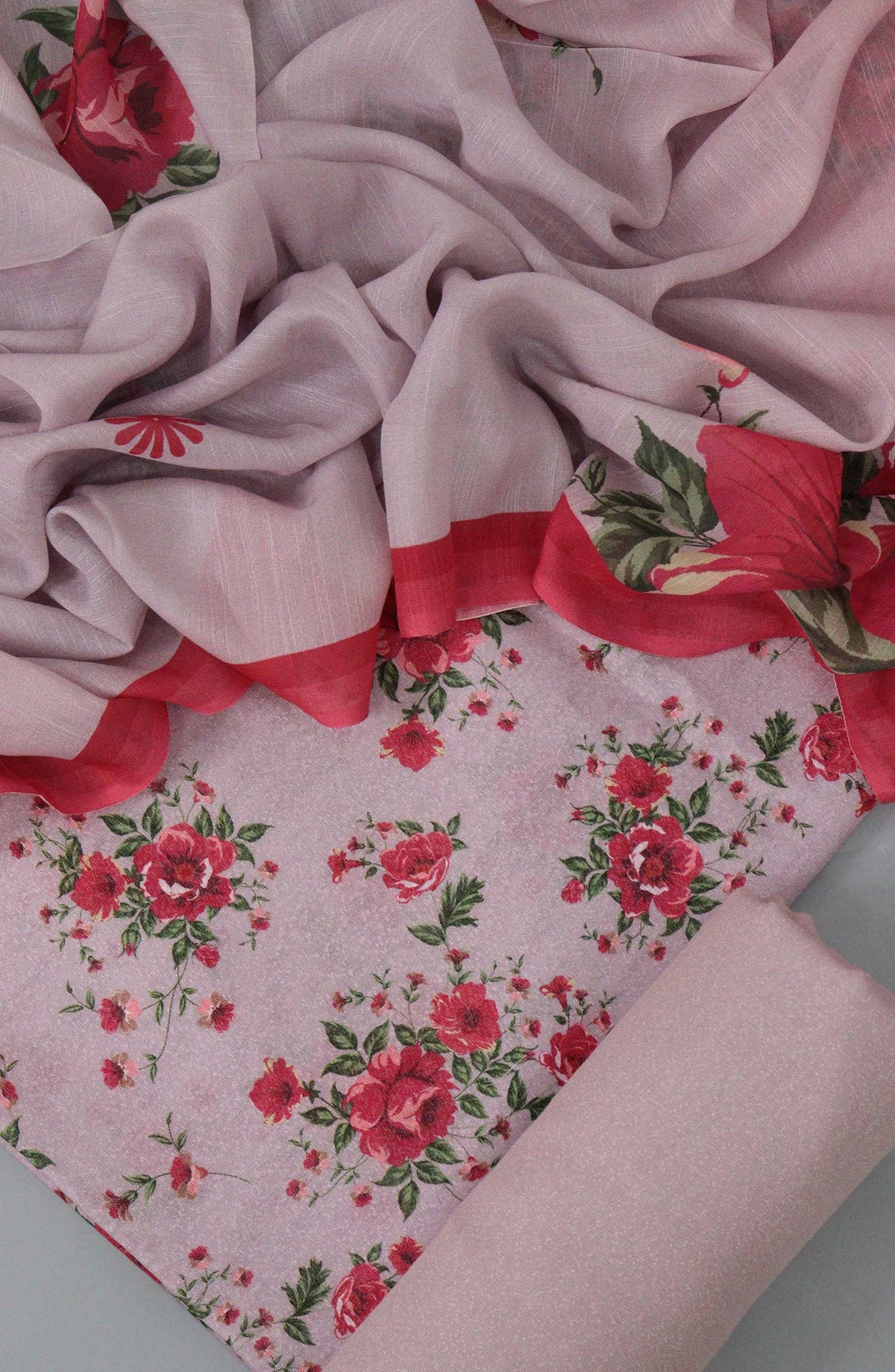 Breezy Winters unstitch Digital Printed Karandi Collection - DESIGN-08