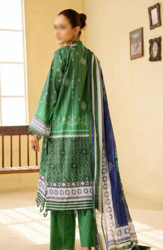 Mahees Ghazal Embroidered Lawn with Emb Voile Dupatta Collection - Design 08