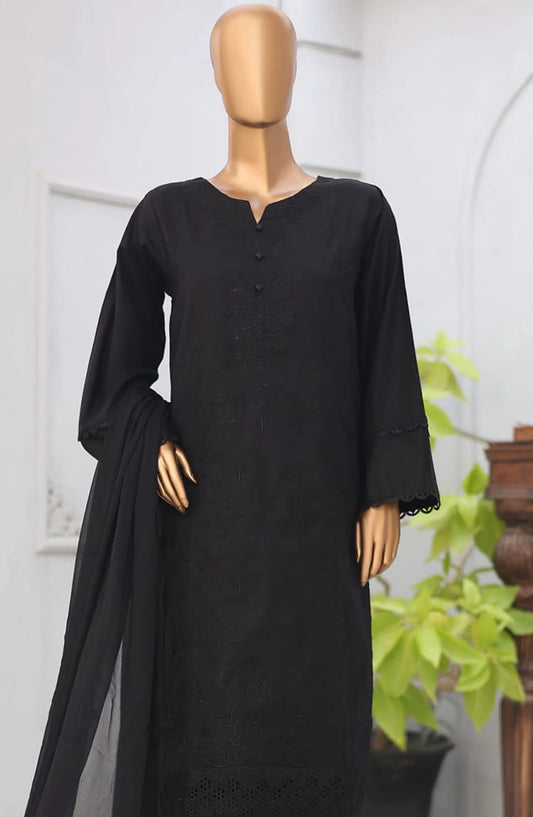 Monochrome Chikankari Collection Vol-2 by Naubahar - Design 08