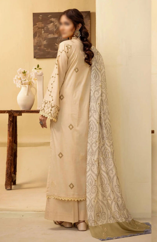 Layla Premium Embroidered Lawn Collection 2024 - Design 08