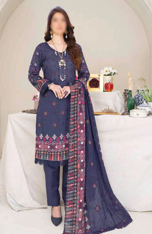 Andaaz Digital Printed and Embroidered Collection By Riaz Arts Chp 02 - DESIGN-08