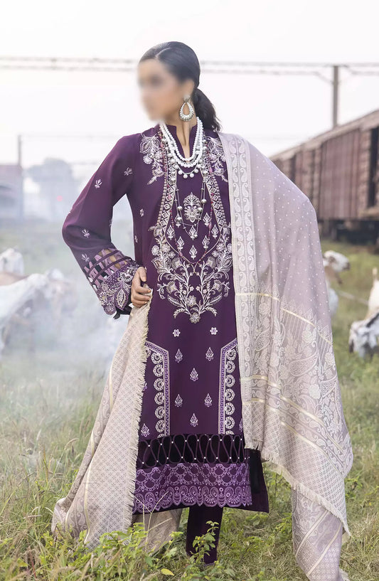 Rahgeer Embroidered Wool Collection By Humdum - Design 08