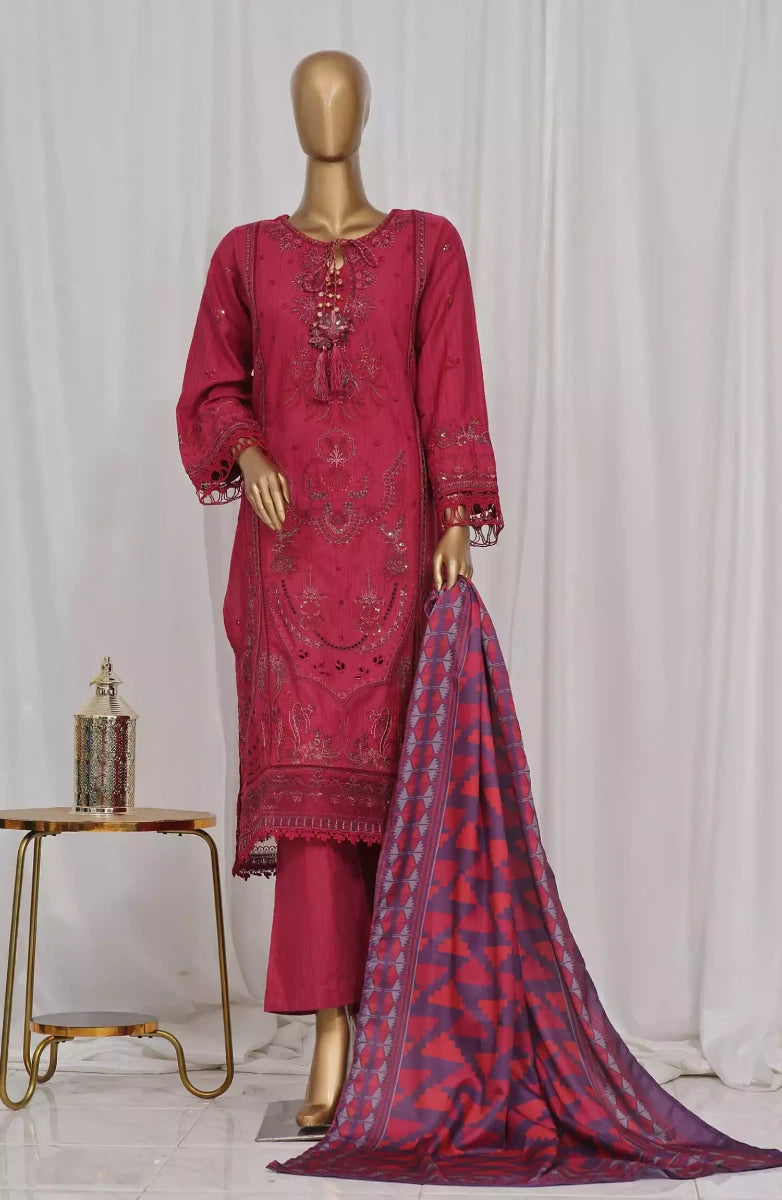 Sadabahar Luxury Embroidered Khaddar Collection Vol 01 - Design 08