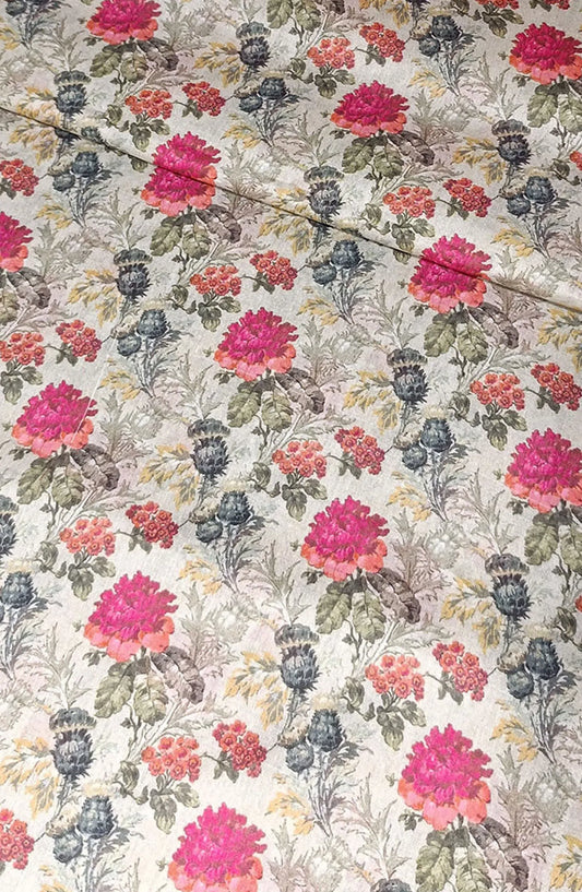 Classic Unstitched 2 Piece Digital Print Lawn Collection 2024 - Design 08