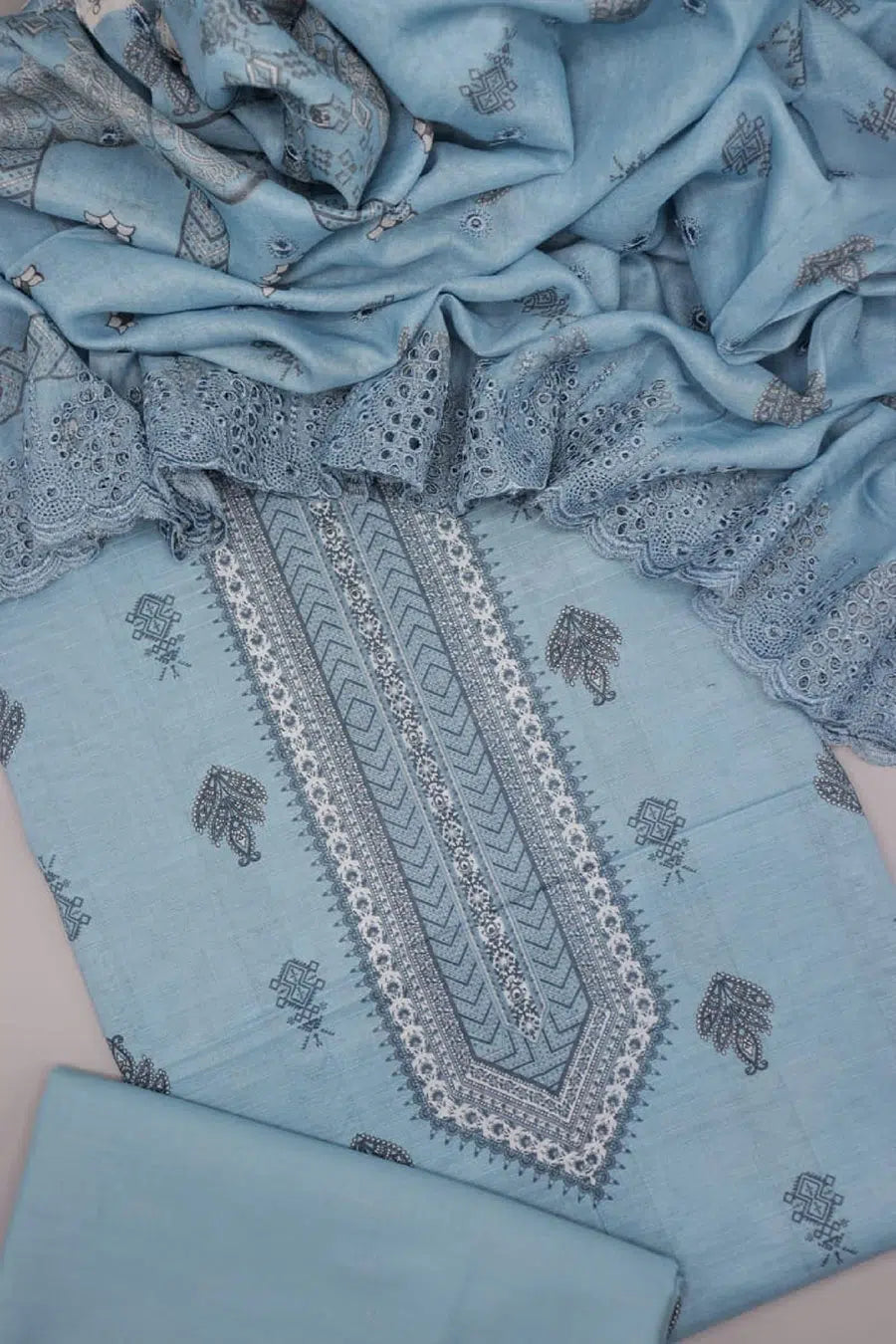 Rinesa Unstitched Printed Lawn 3 Pc Collection 2024 - Design 08