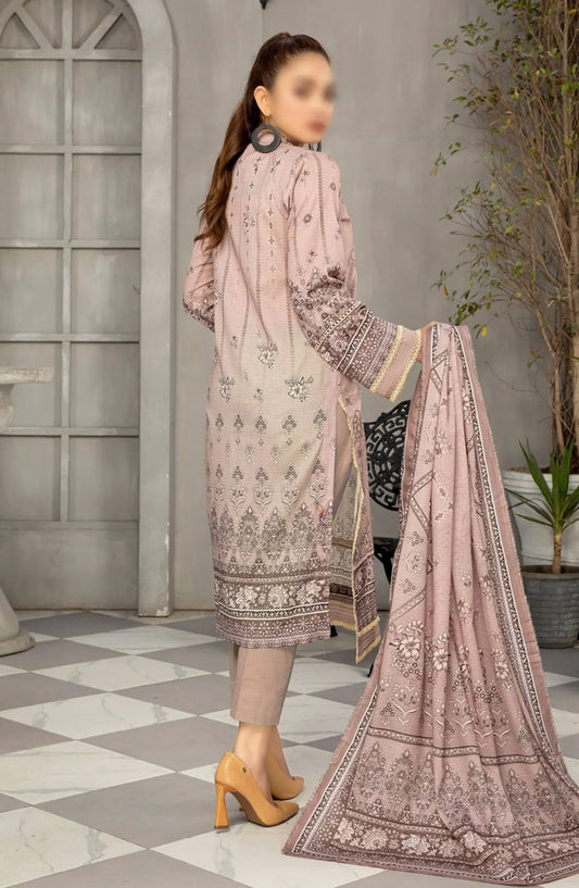 Tabeer Digital and Embroidered Lawn Collection 2024 - Design 09