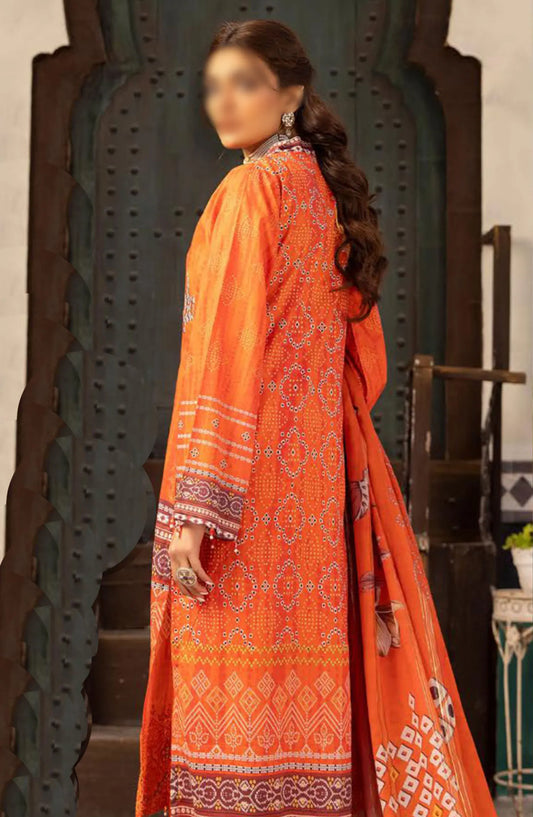 Mahees Embroidered Lawn with Emb Diamond Dupatta Collection - Design 09