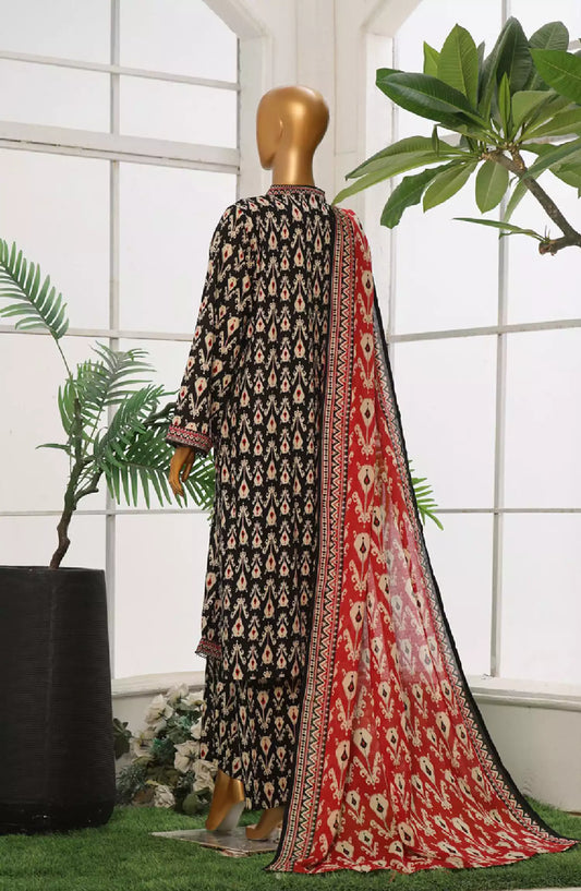 Bin Saeed Exclusive Printed Stitched Cotton Collection - Design 09