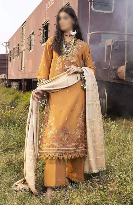 Rahgeer Embroidered Wool Collection By Humdum - Design 09