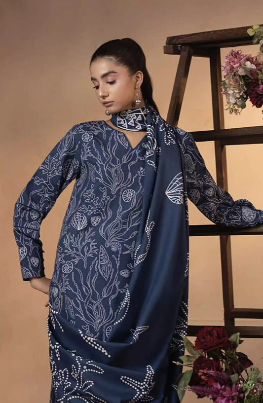 RAYA by Hum Dum Printed Khaddar Collection - RHM-Design 09
