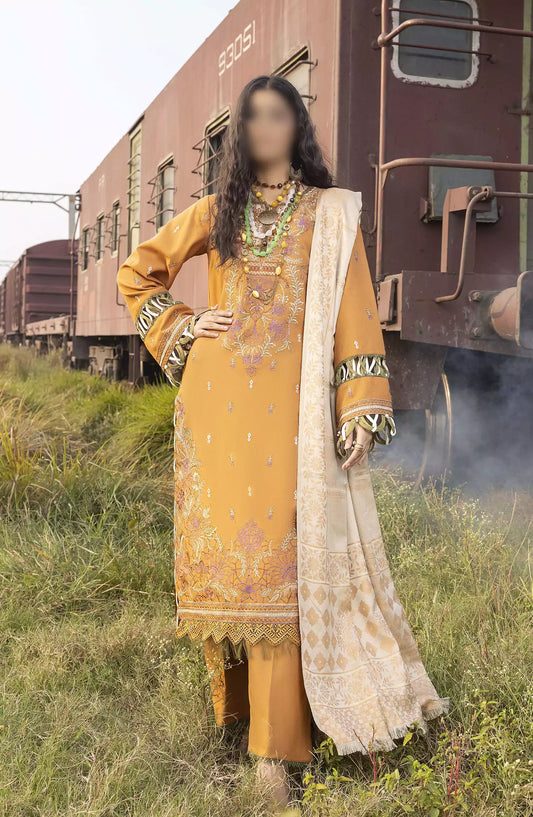 Rahgeer Embroidered Wool Collection By Humdum - Design 09