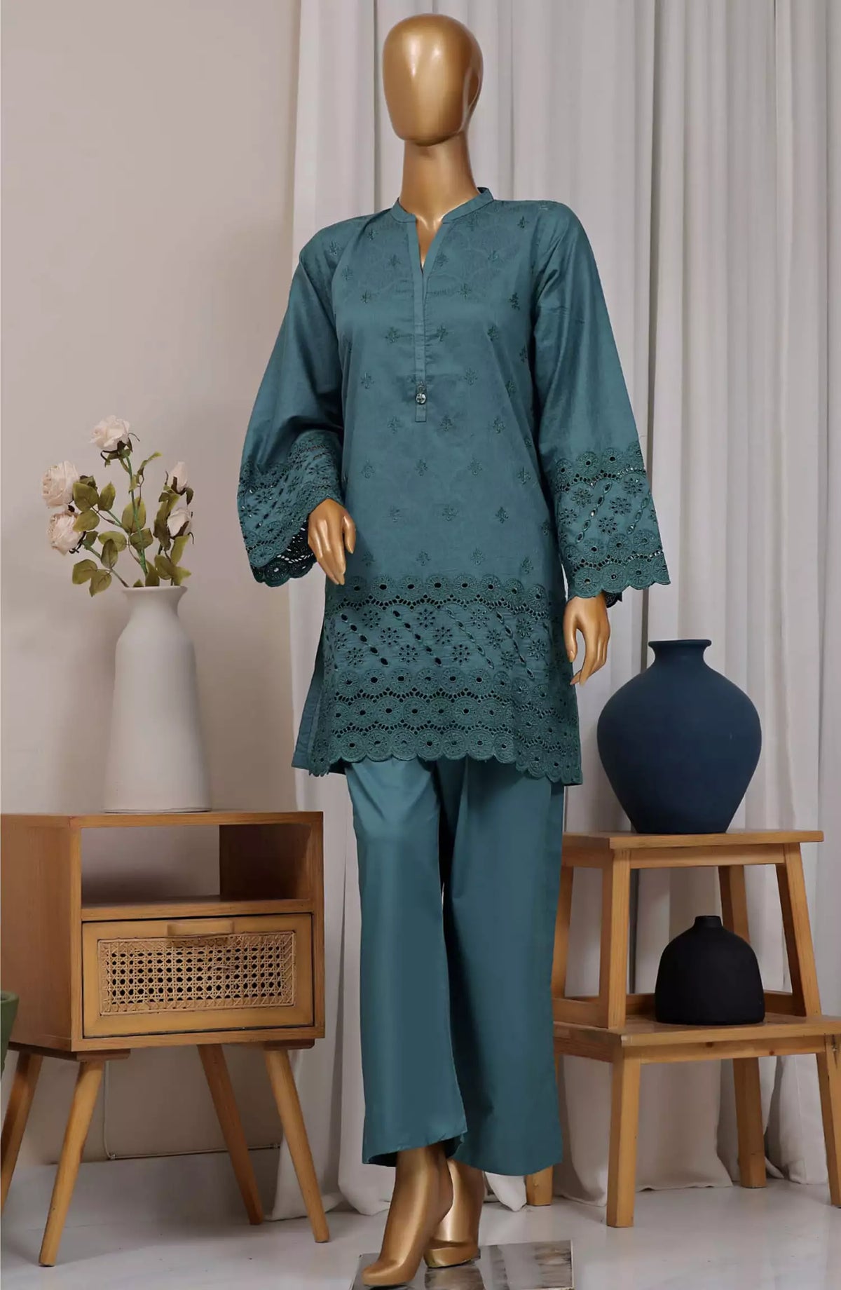 SADABAHAR ESTELLE Embroidered CO ORDS - Design 09