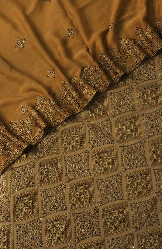 Crinklezza Unstitched Exclusive Chiffon Collection Vol 04 by Amna Khadija - Design 10