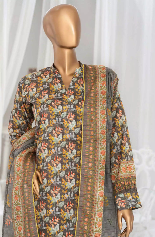 Safina Unstitch Fancy Cambric Collection 2024 Vol 03 - Design 10