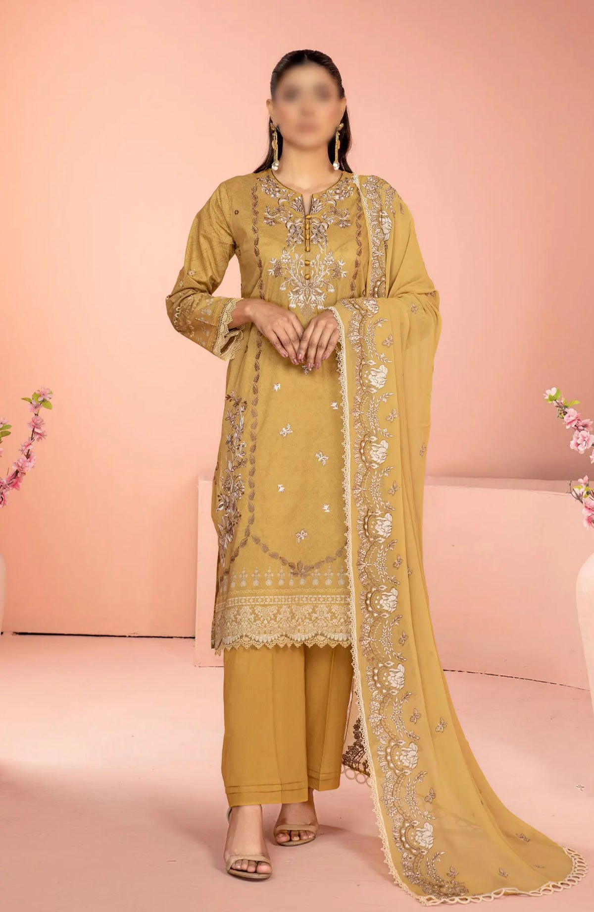 Smile Luxury Lawn Collection 2024 - DESIGN-10
