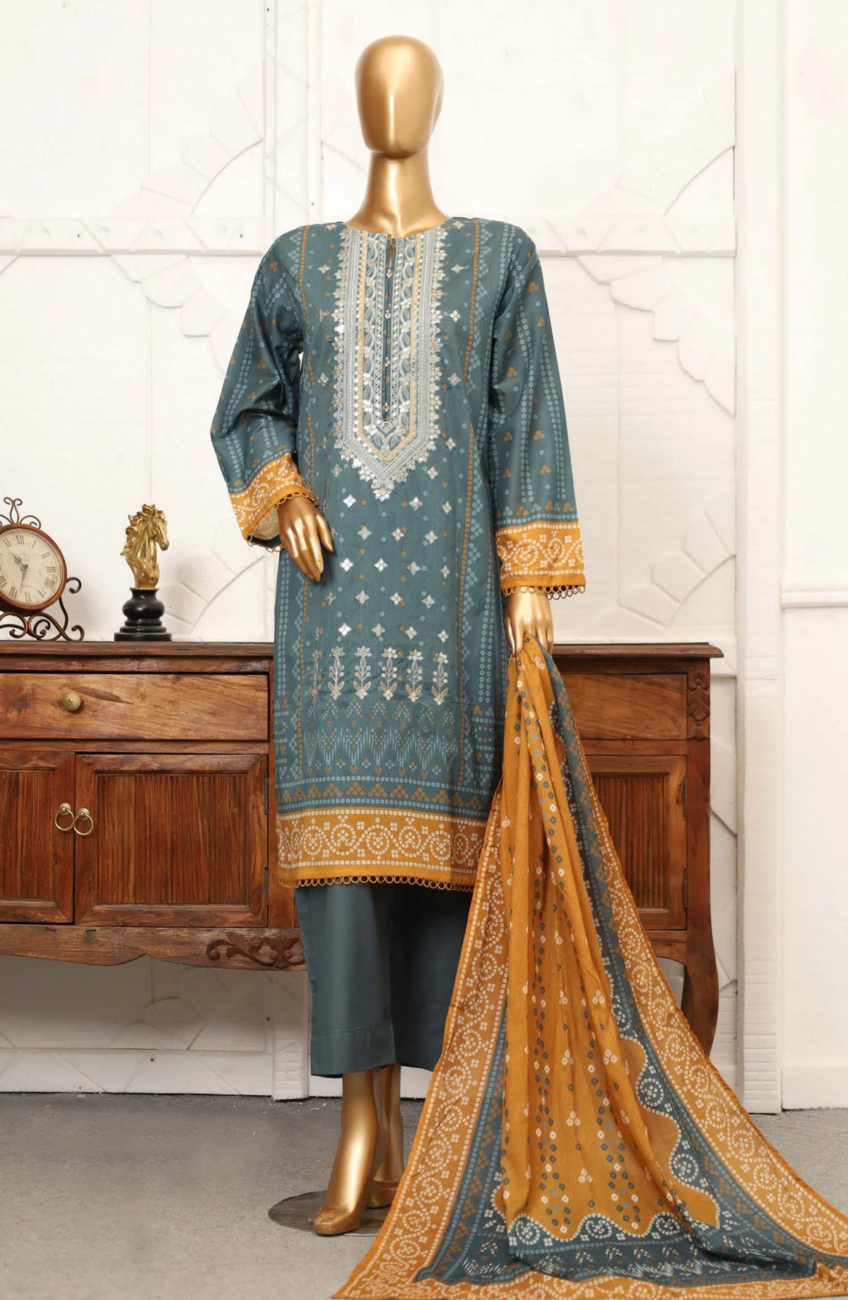 Sadabahar Embroidered Lawn Stitched Collection Vol 01 - Design 10