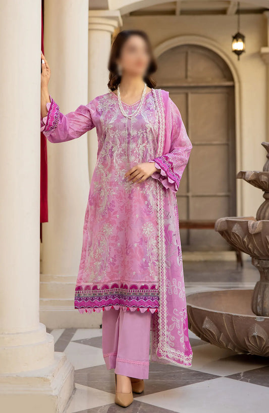 Rangoon Shokh Nigahen Print and Emb Lawn Collection - Design 10