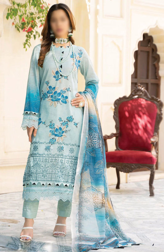 Sohana Digital Embroidered Lawn Collection - Design 10