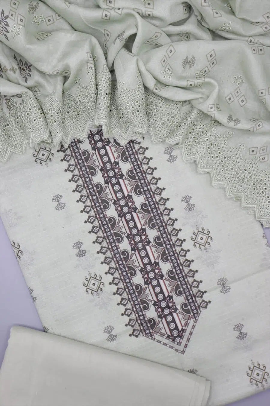Rinesa Unstitched Printed Lawn 3 Pc Collection 2024 - Design 10