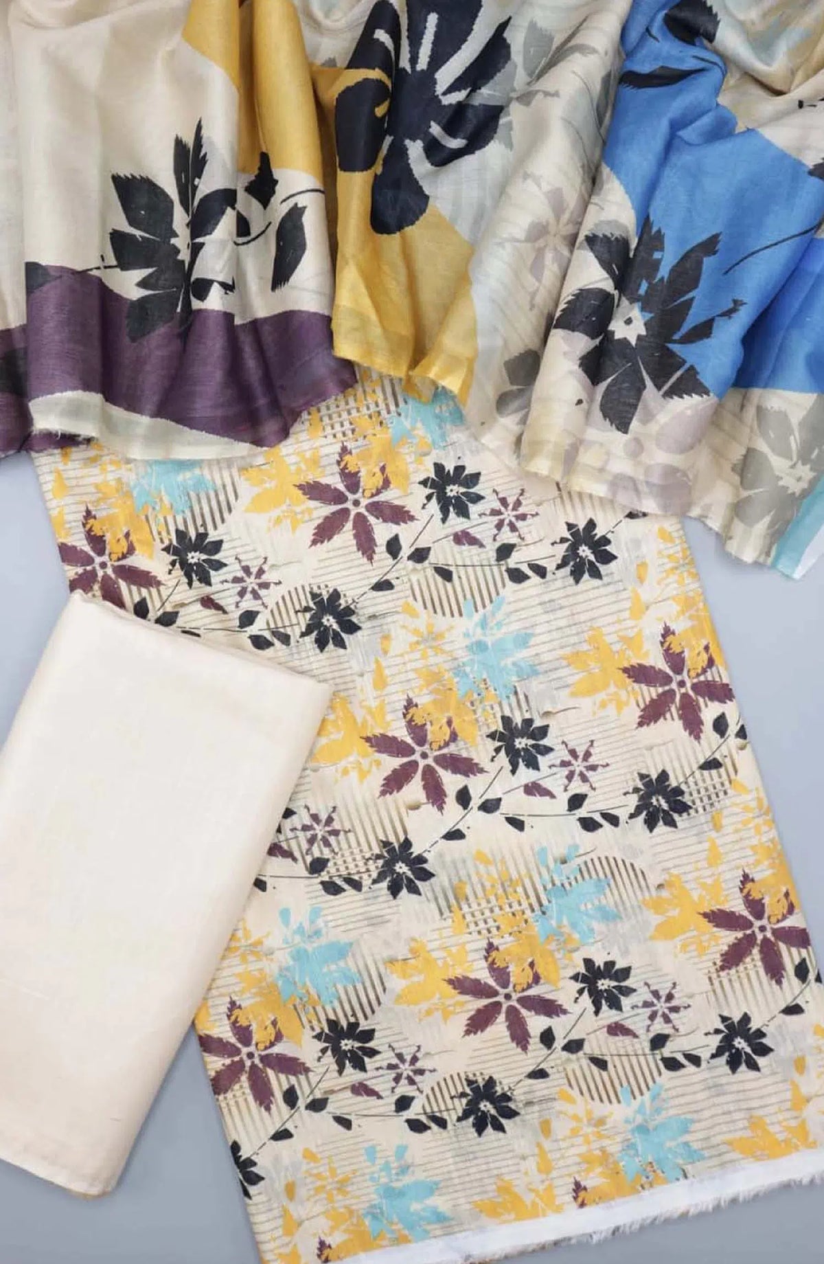 Bahar Unstitched Printed Lawn Collection 2024 - Design 10