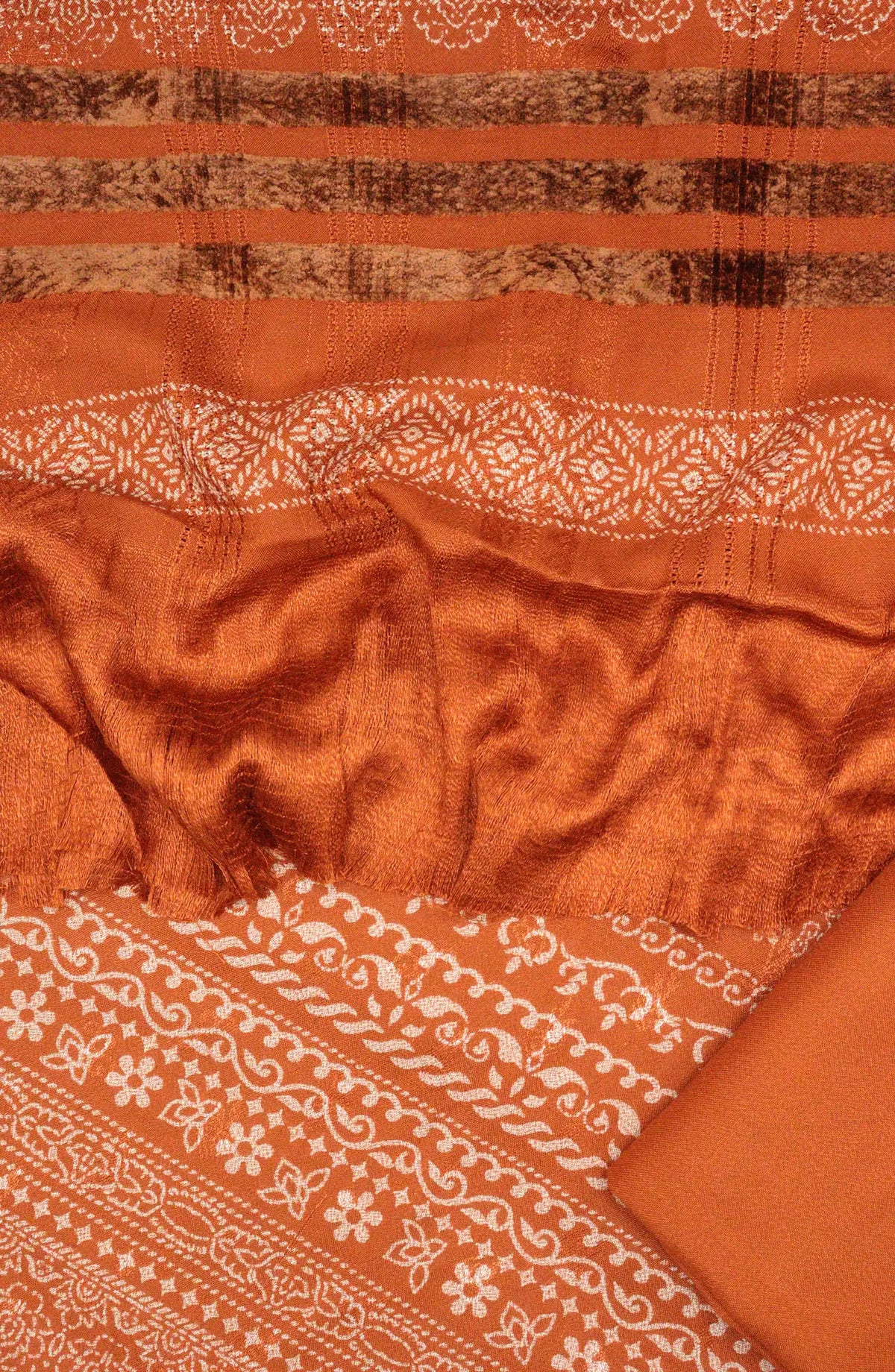 Mahrukh Premium Leather Peach Winter Collection - Design 10