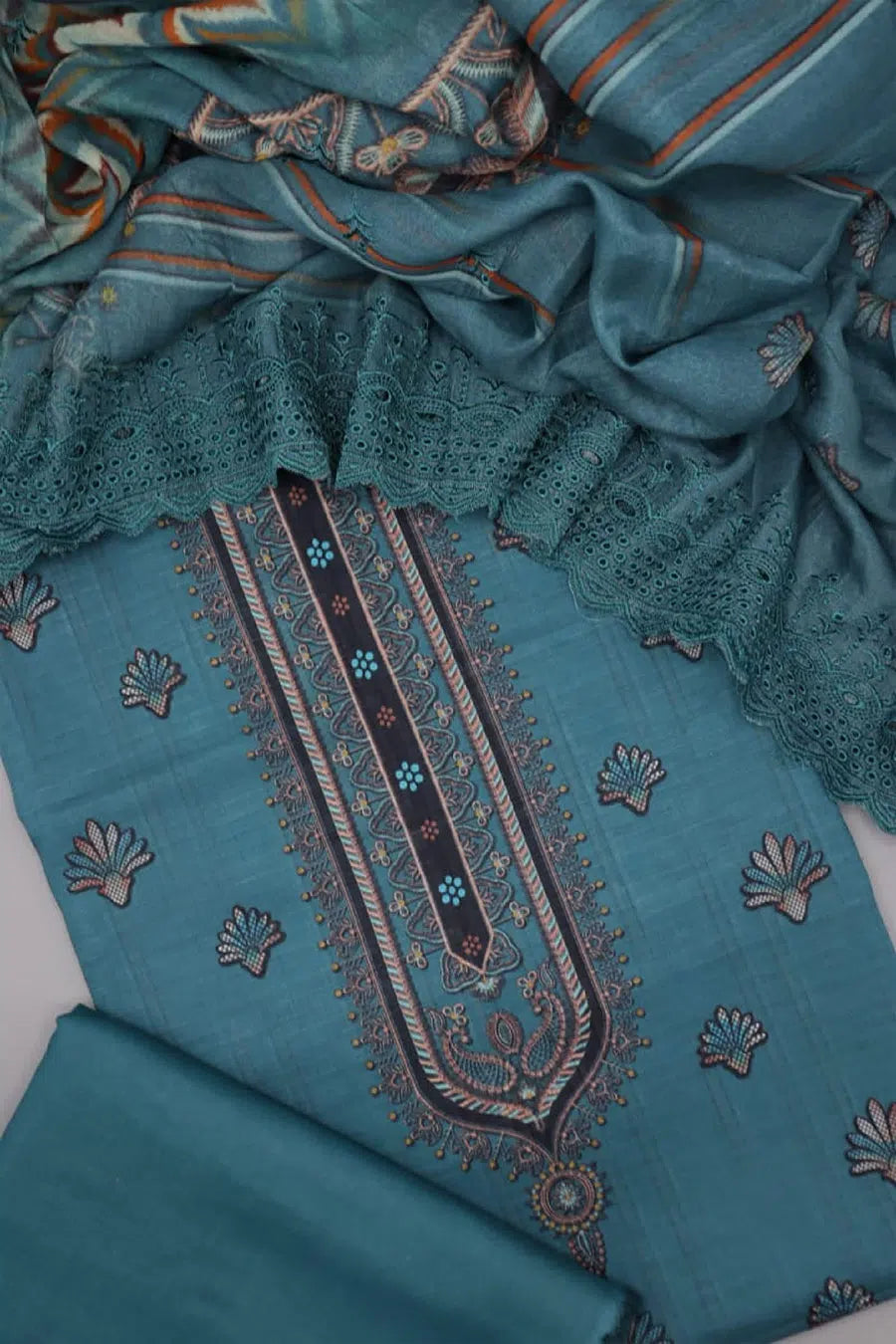 Rinesa Unstitched Printed Lawn 3 Pc Collection 2024 - Design 11