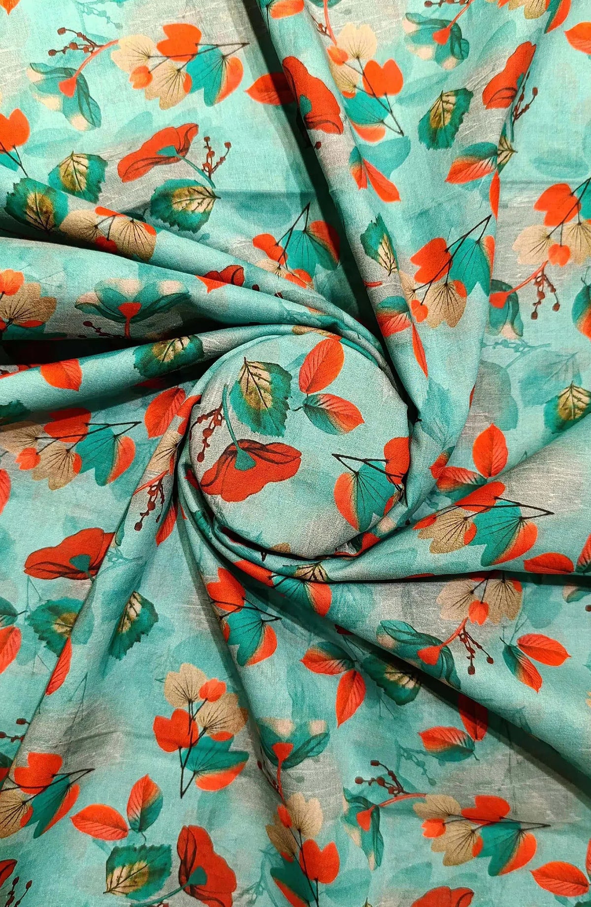 Classic Unstitched 2pcs Digital Printed Lawn Collection Vol-04 By Amna Khadija -Design 11