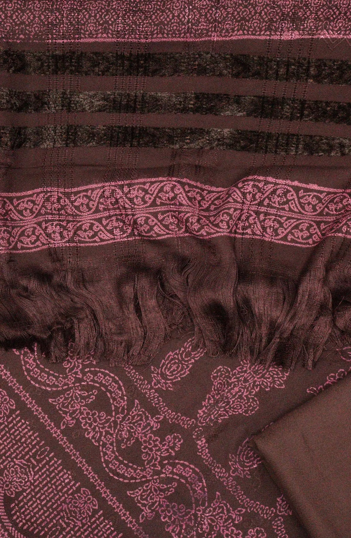 Mahrukh Premium Leather Peach Winter Collection - Design 11