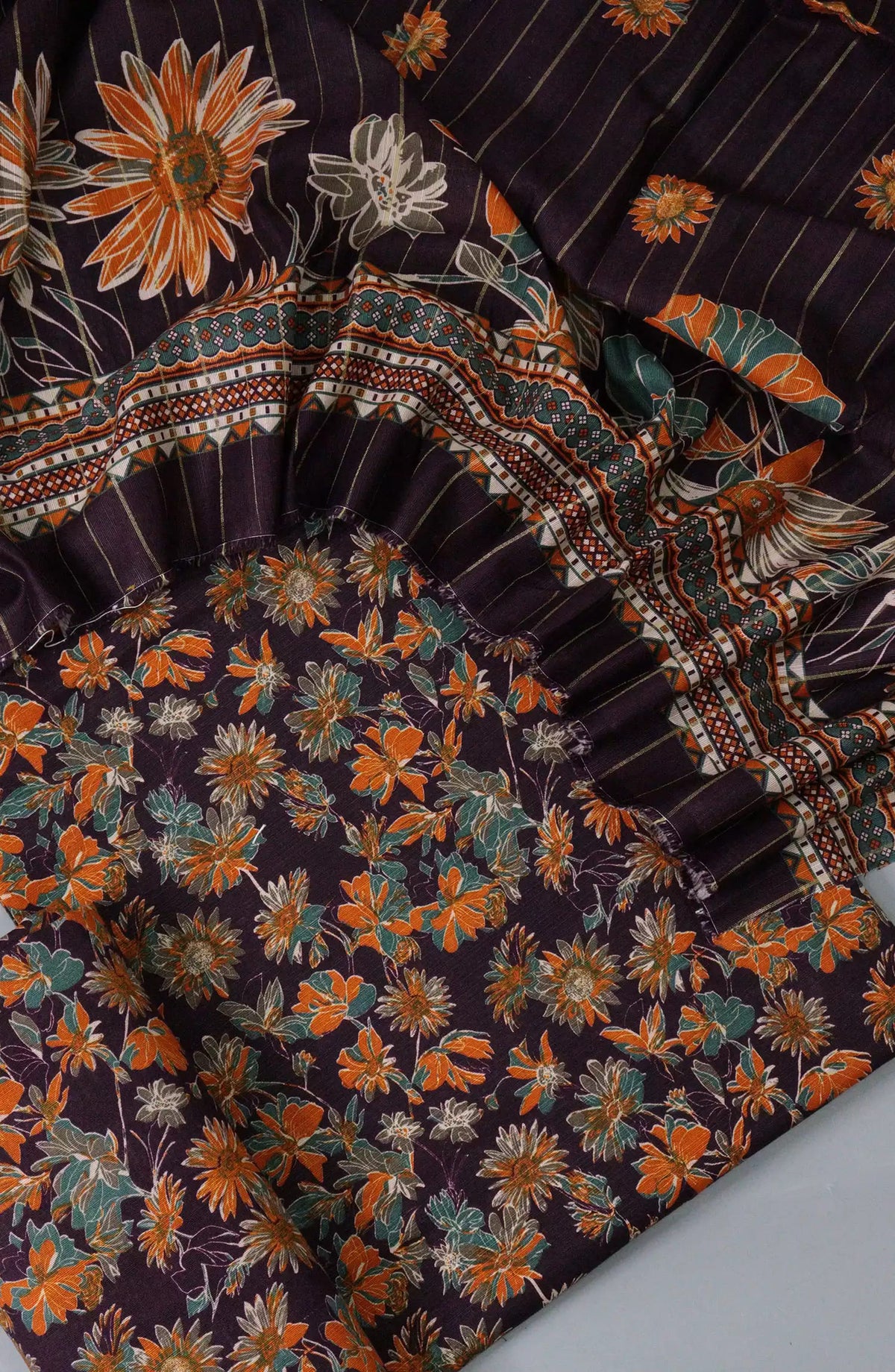 Bin Saeed Unstitch Digital Printed Khaddar Collection Vol 02 - BS-Design 12