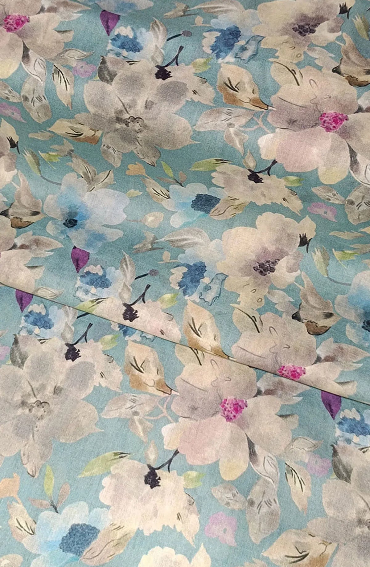 Classic Unstitched 2 Piece Digital Print Lawn Collection 2024 - Design 12