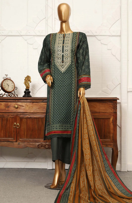Sadabahar Embroidered Lawn Stitched Collection Vol 01 - Design 12