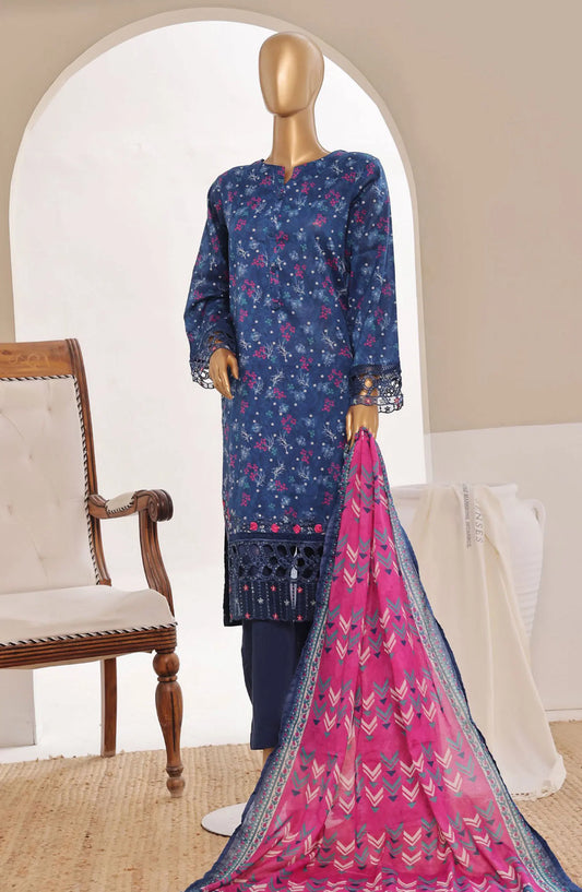 Sadabahar Cutwork Embroidered Lawn Collection Vol-4 - Design 12