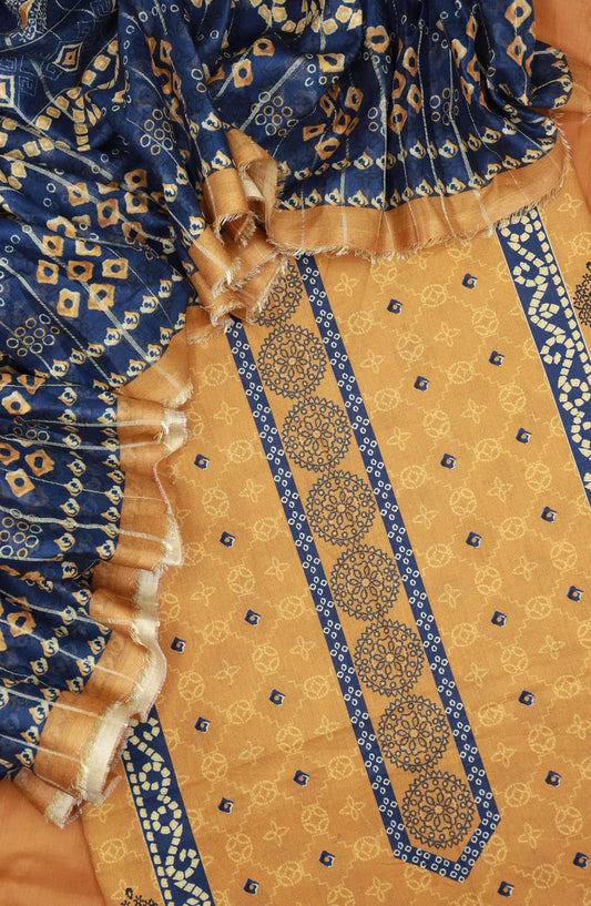 Bin Saeed Unstitched Printed Lawn Collection 2024 - Design 12