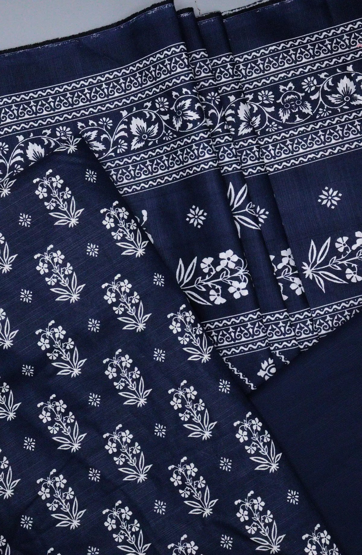 Bin Saeed Unstitch Printed Khaddar 3 piece Collection - DESIGN-16