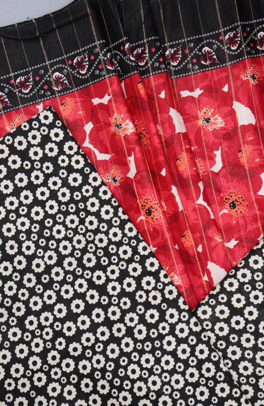 Bin Saeed Unstitch Printed Khaddar 3 piece Collection - DESIGN-24