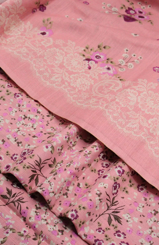 Bin Saeed Unstitch Printed Khaddar 3 piece Collection - DESIGN-26
