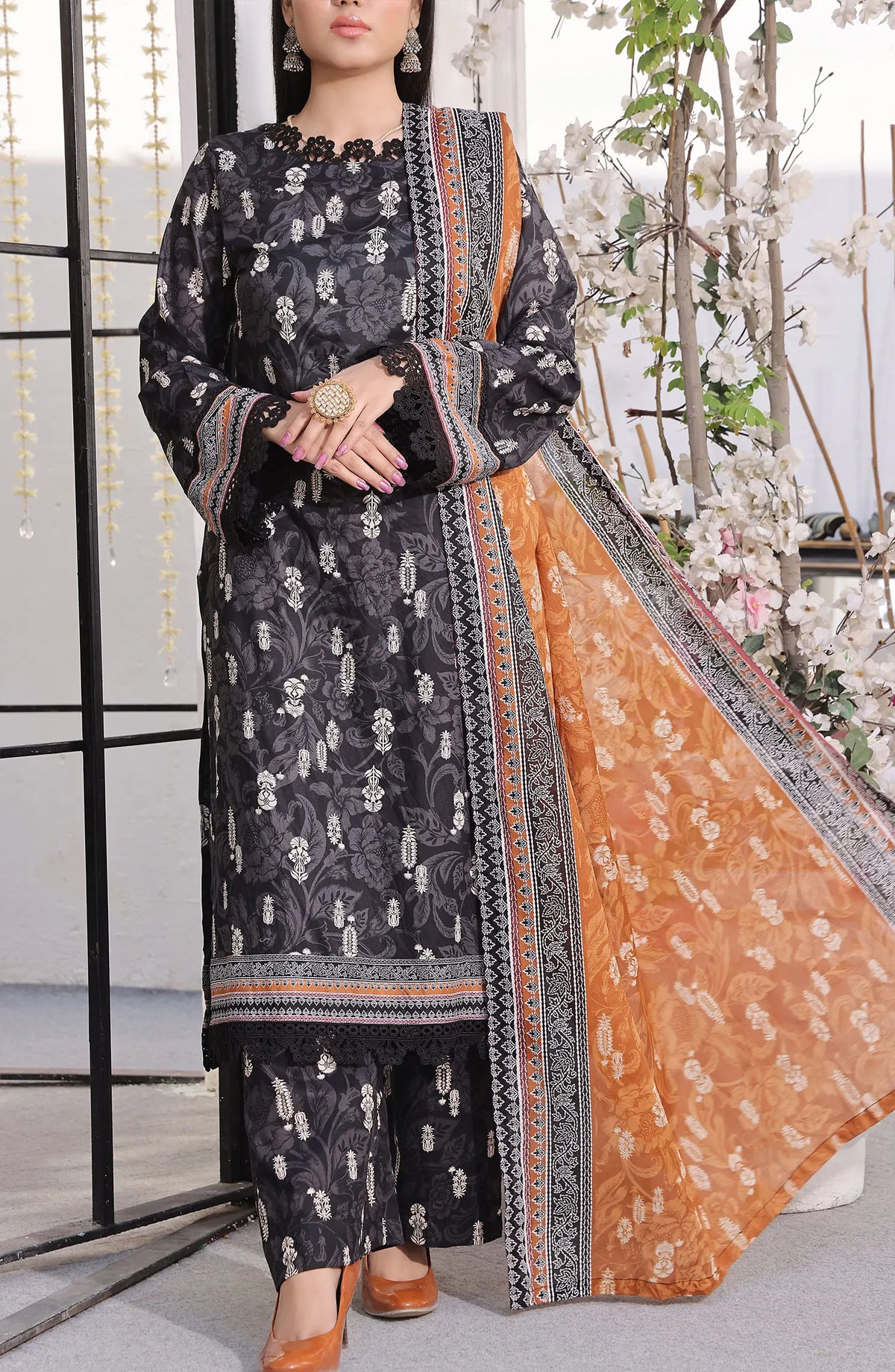 Vs Signature Vol 01 Printed Lawn Collection 2024 - DESIGN-341
