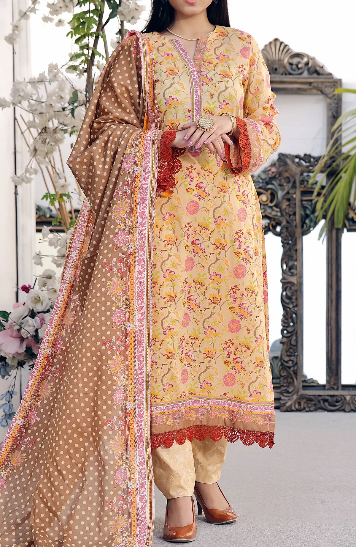 Vs Signature Vol 01 Printed Lawn Collection 2024 - DESIGN-346