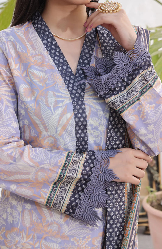 Vs Signature Vol 01 Printed Lawn Collection 2024 - DESIGN-348