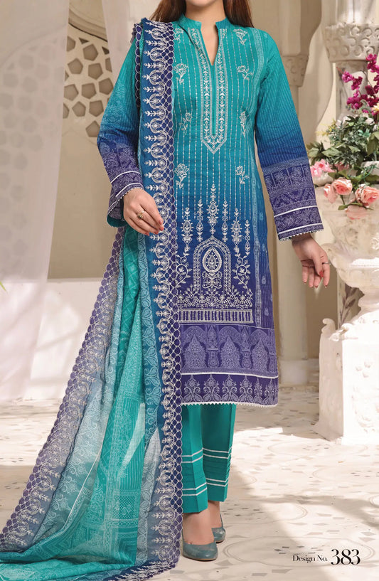 VS Misri Embroidered Lawn Collection Vol 01 - Design 383