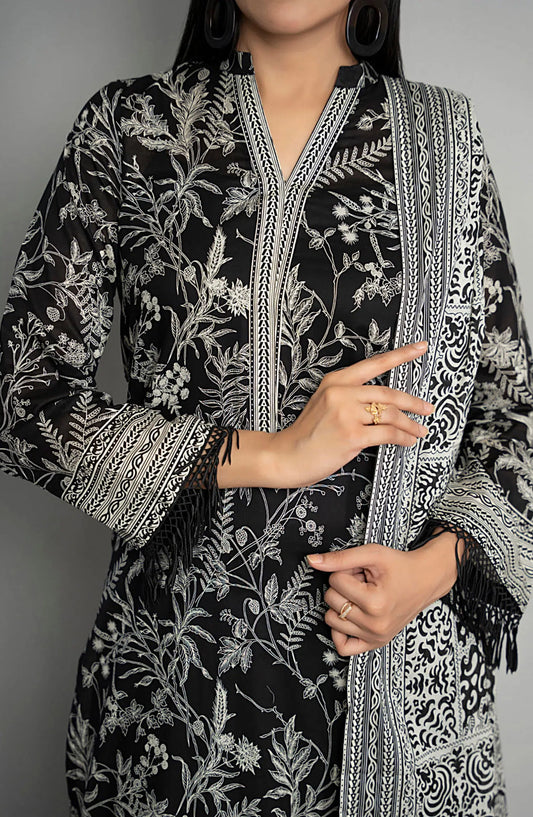 VS SUFINAS Printed Black and White Collection 2024 - DESIGN-515