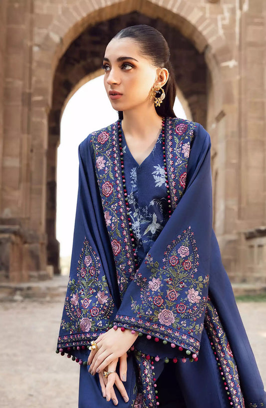 Maria B Unstitched M. Prints Winter 2024 - DESIGN-05 A