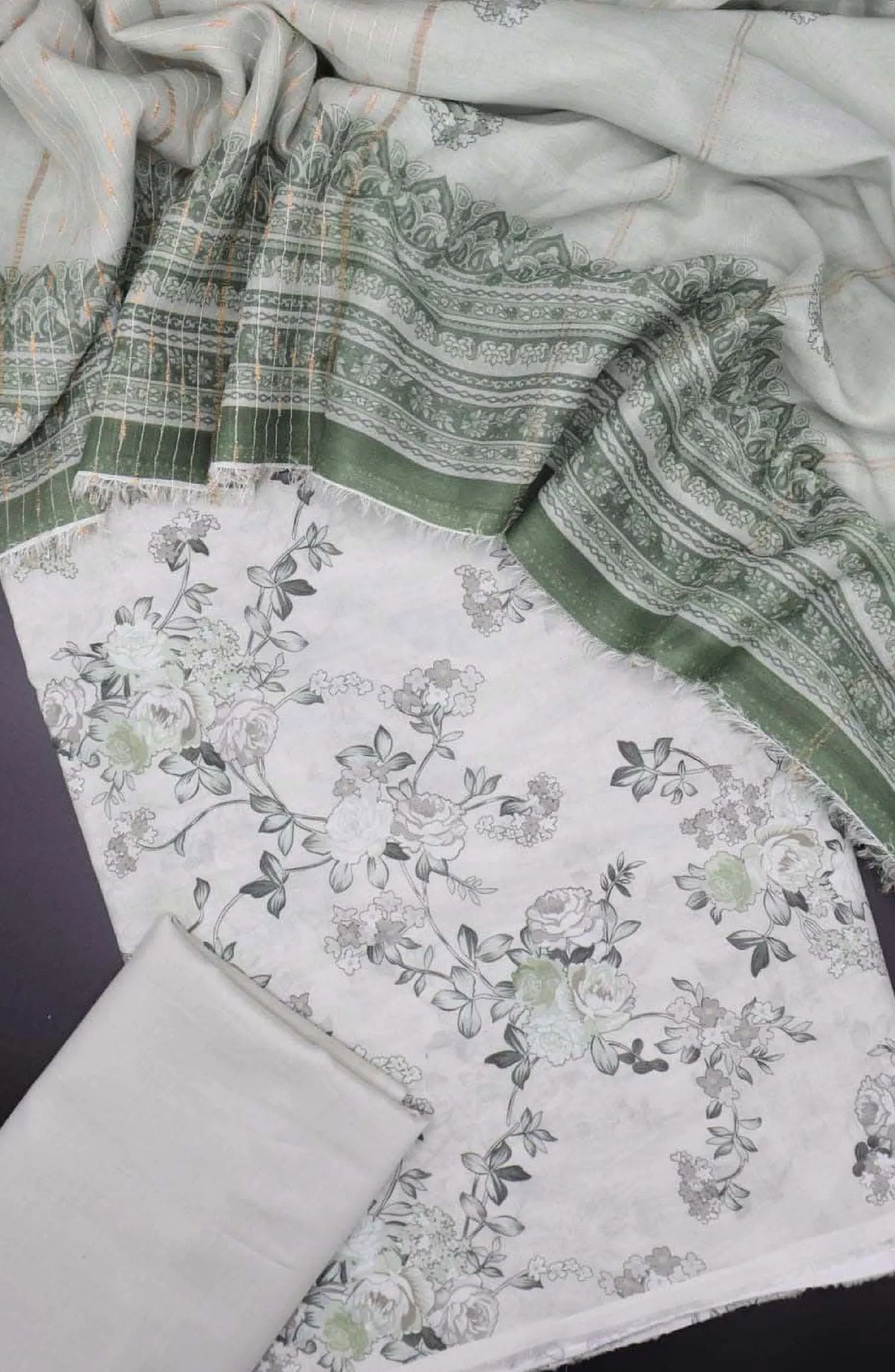 Pastels Unstitched Mother Printed Lawn Collection 2024 - Design 01