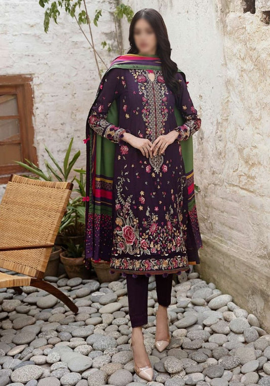 Jazmin IRIS Embroidered Fall Winter Collection 2023 - Design 01