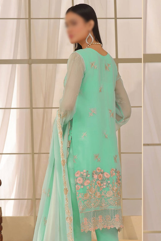 Soghat Izhar Unstitched Luxury Chiffon Collection - Design 01