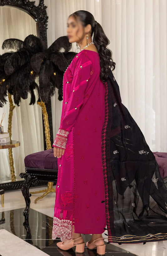 Charlotte Embroidered Chikankari Lawn Collection 2024 - Design 01