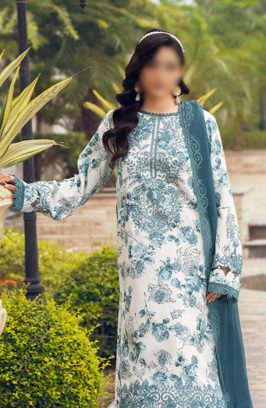 DIVA Embroidered Karandi Collection BY HUMDUM - Design 01