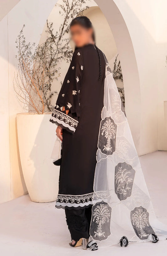 Arzu Unstitched Luxury Lawn Collection 2024 By Humdum - Design 01