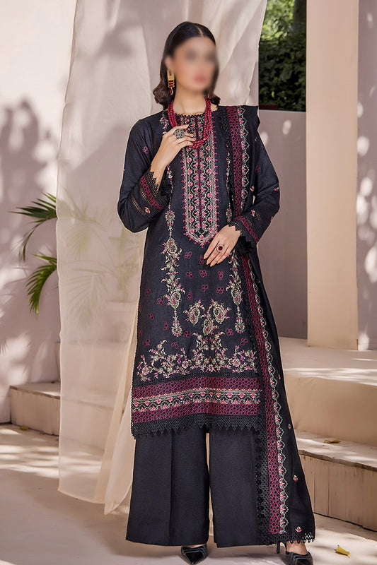 Jahan E Sukhan Peach Embroidered Collection 2023 - Design 01