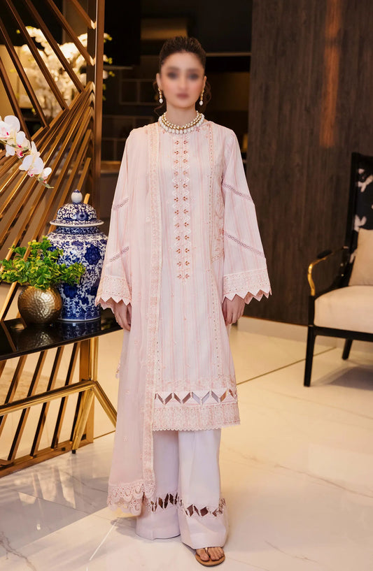 Humdum Vogue Embroidered Lawn Collection 2024 - Design 01